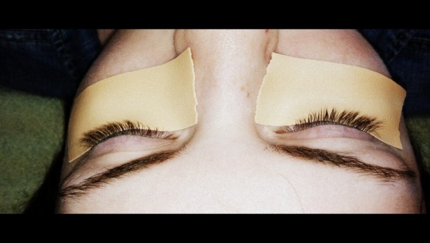 Before Permanent False Lashes